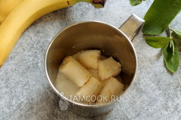 Банановая панна-котта (панакота)