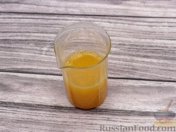 Малиновый суп-смузи с апельсиновым соком